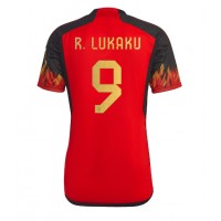 Echipament fotbal Belgia Romelu Lukaku #9 Tricou Acasa Mondial 2022 maneca scurta